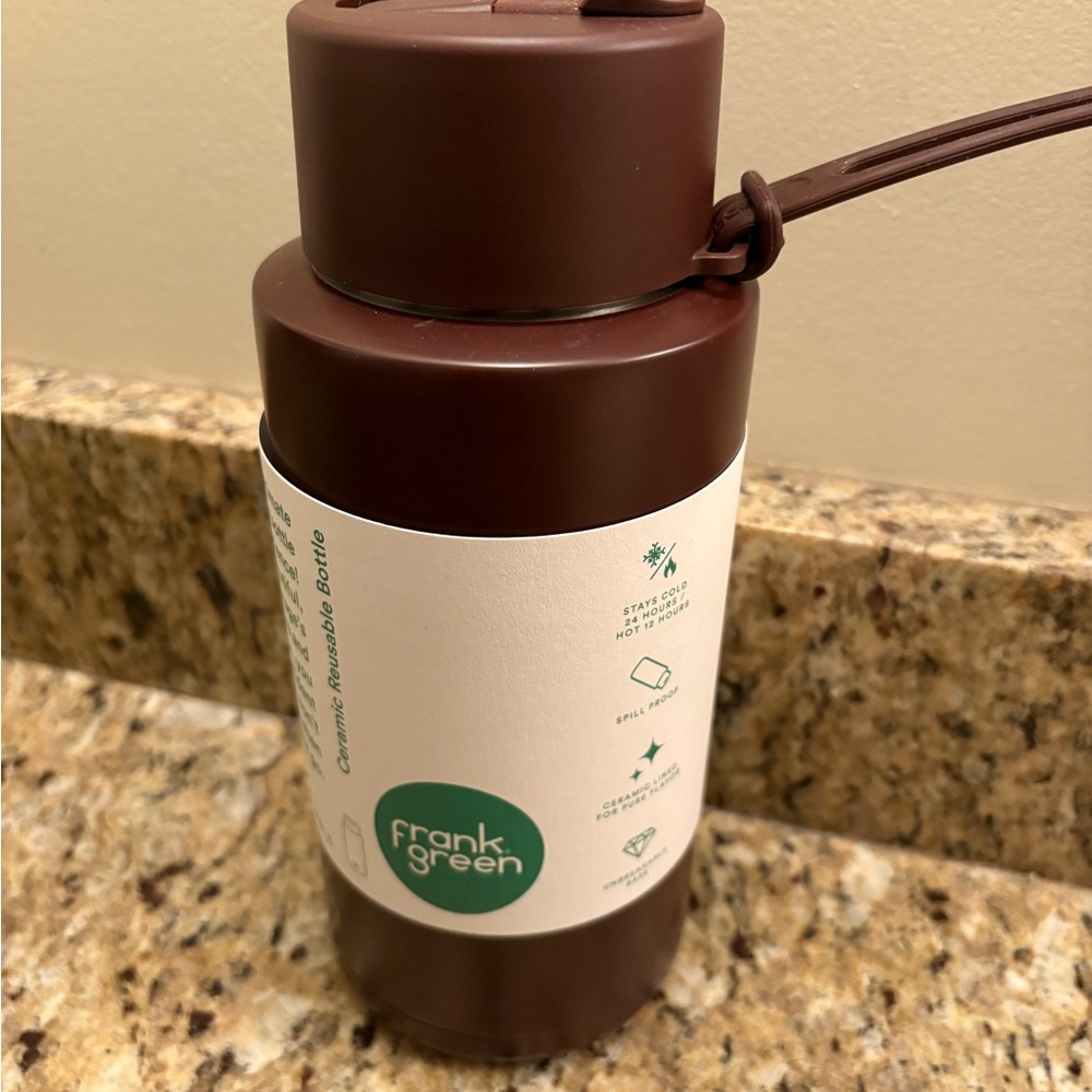 Chocolate Brown Reusable Bottle